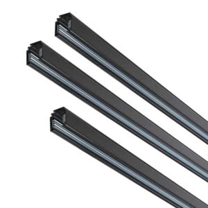 Led Track-Rail 3-Fase 300cm - Zwart