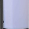 LED WANDARMATUUR E27 WIT LICHT/DONKER schemerschakelaar