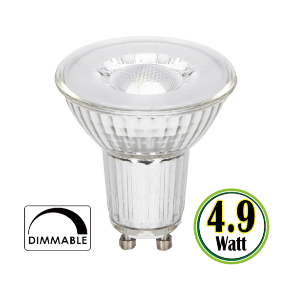 LED SPOTJE 4.9 WATT GU10 DIMBAAR