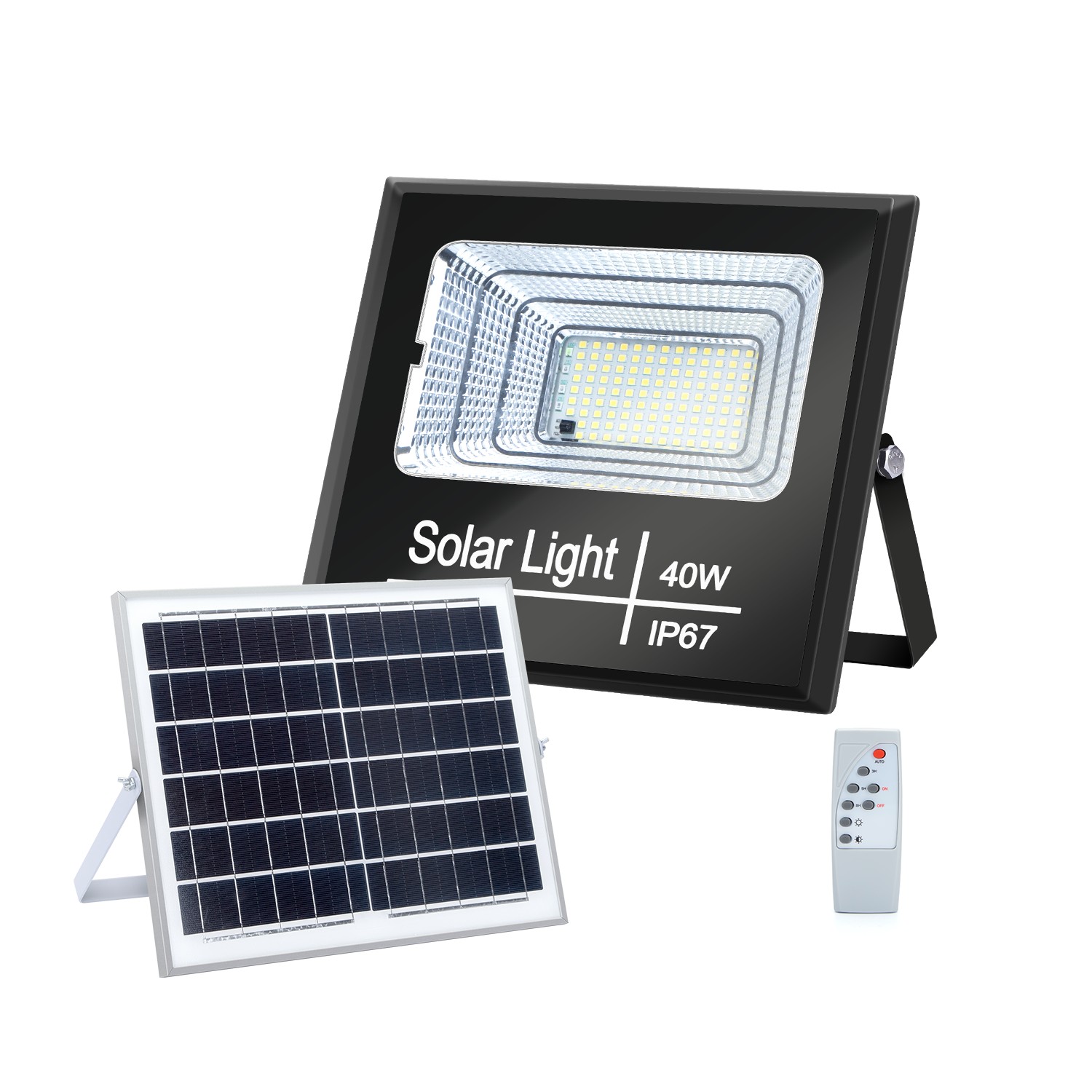 LED-schijnwerper met zonnepaneel Archieven Led