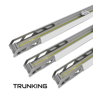 LICHTLIJN DRAAGRAIL 3060MM WIT