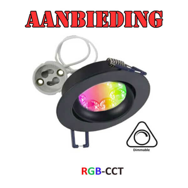 LED SPOT INBOUW-Mi-Light | GU10 | RGB+CCT | 4W