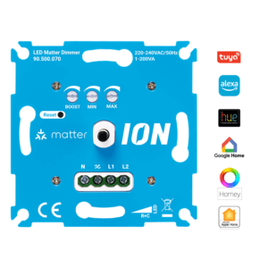 MATTER TRIAC LED DIMMER | 0.3-200 Watt | ION INDUSTRIES
