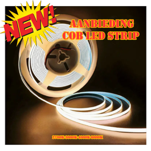 COB LEDSTRIP 5M 8MM 2700-6500K