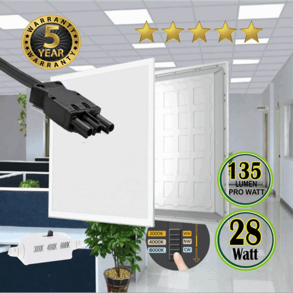 BACK-LIT LED MET 3-SWP SNOER