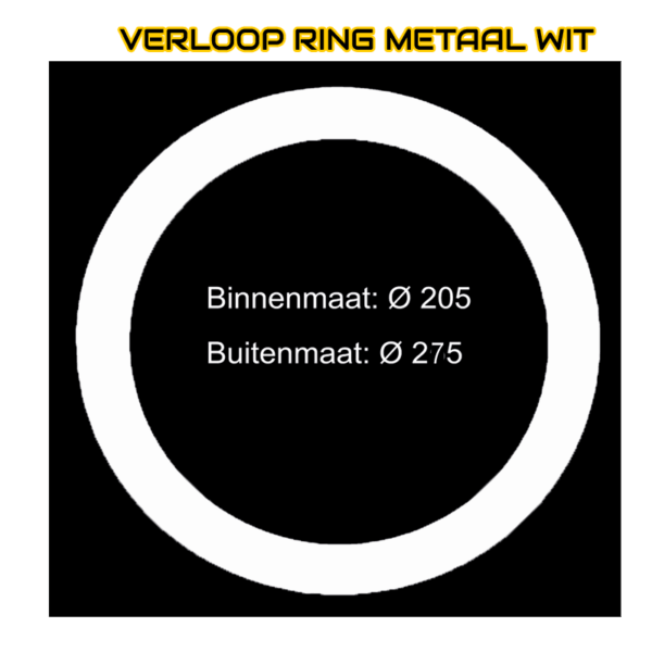 VERLOOP-205-275MM-WIT