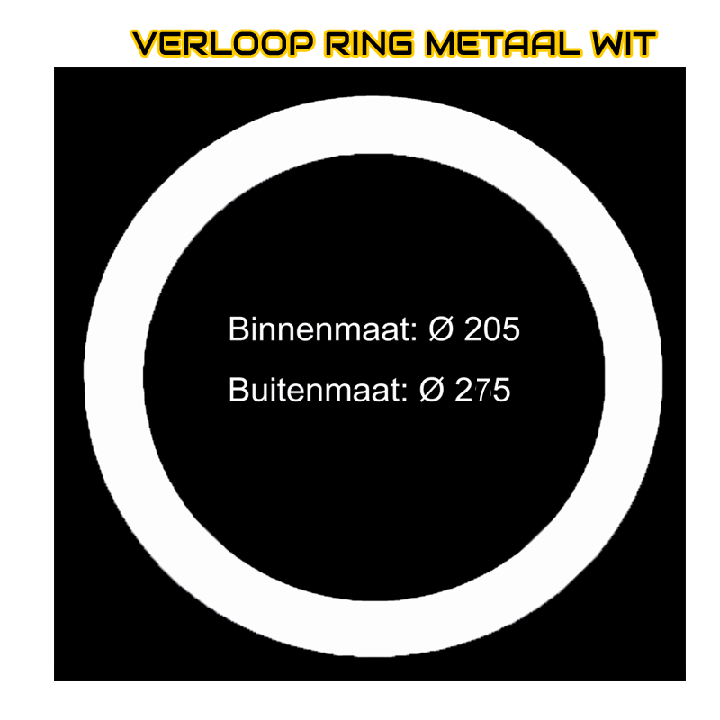 VERLOOP-205-275MM-WIT