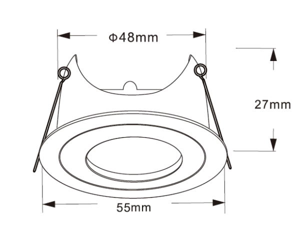 MR11 ARMATUUR | PAROS | ZWART