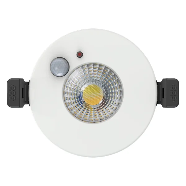 LED INBOUWSPOT 6W-DIM WIT-CCT IP65-MET SENSOR