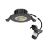 LED INBOUWSPOT HUGO 6W DIM ZWART CCT IP65