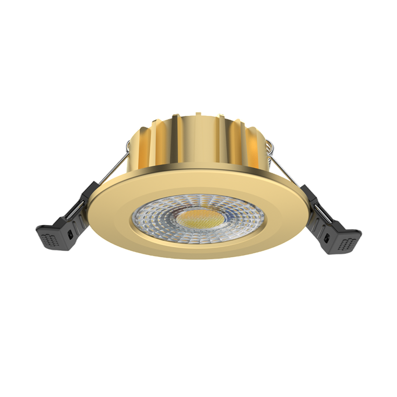 LED INBOUWSPOT HUGO 6W DIM MESSING CCT IP65