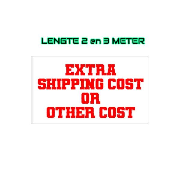 EXTRA-VERZENDKOSTEN--2-3-ME