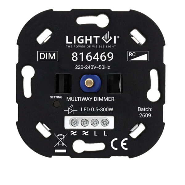 TRIAC LED DIMMER | 0.5-300W | MASTER-MASTER